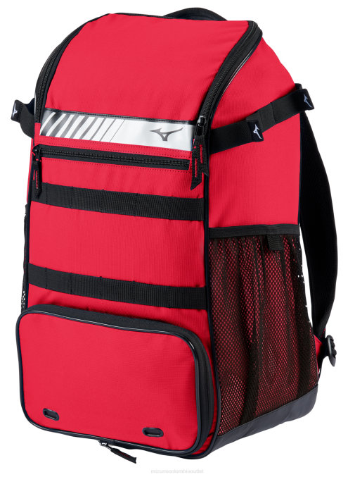 Mizuno organizador 23 mochila unisexo accesorios rojo (1010) 668F539