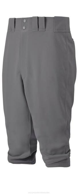 Mizuno pantalones de beisbol cortos premier hombres vestir carbón oscuro (3y3y) 668F1187