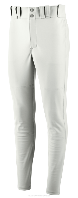 Mizuno pantalones de beisbol cónicos premier pro hombres vestir blanco (0000) 668F1439