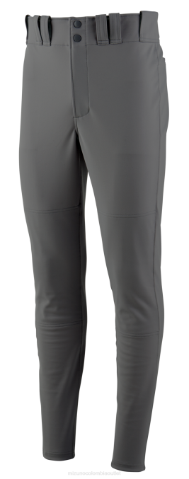 Mizuno pantalones de beisbol cónicos premier pro hombres vestir carboncillo(9292) 668F1442