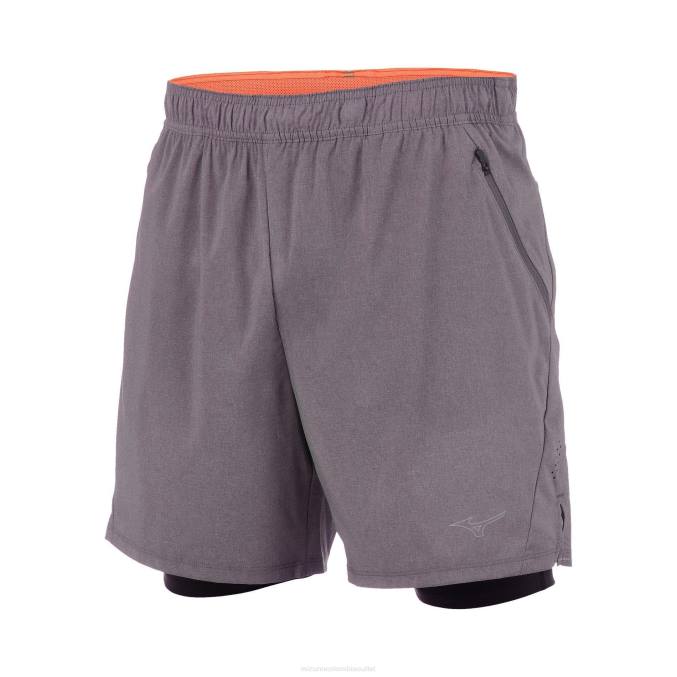 Mizuno pantalón corto alpha eco 5 2-n-1 mujer vestir imán-negro(9e90) 668F307