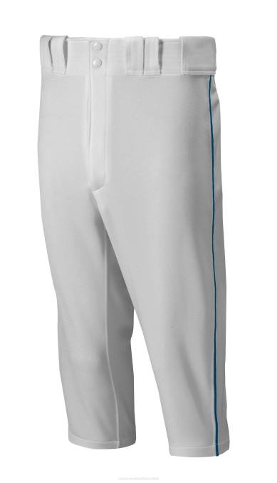Mizuno pantalón corto de béisbol con ribete premier hombres vestir gris-azul marino 668F1182