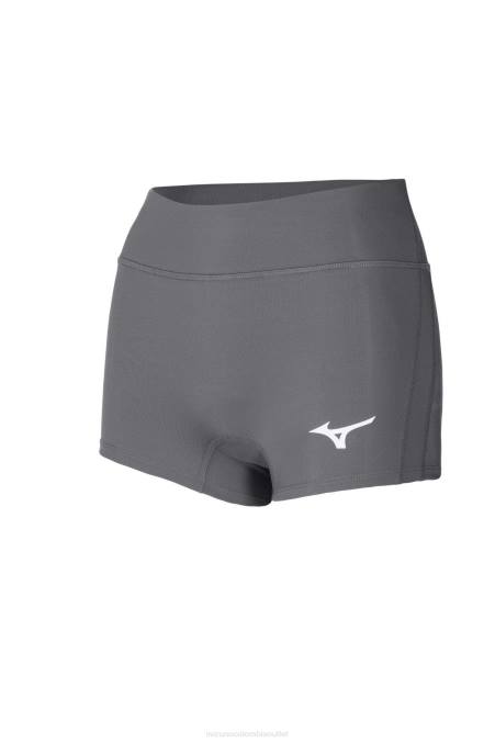 Mizuno pantalón corto de voleibol con entrepierna de 25 en el ápice mujer vestir sombra tranquila (9i9i) 668F2233