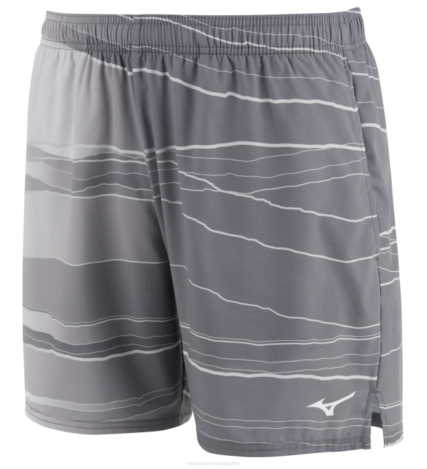 Mizuno pantalón corto imprimible eco 7 hombres vestir sombra tranquila (9i9i) 668F325