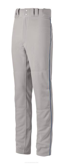 Mizuno pantalón de béisbol con ribete premier pro g2 hombres vestir gris-azul marino 668F1160