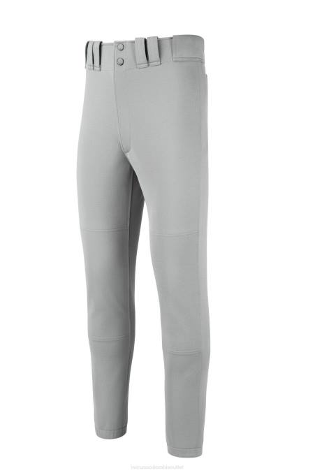 Mizuno pantalón de béisbol de los mejores jugadores juventud vestir gris(9191) 668F1224
