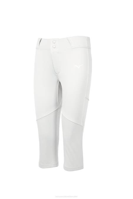 Mizuno pantalón de softball con ventilación aerodinámica mujer vestir blanco (0000) 668F1886