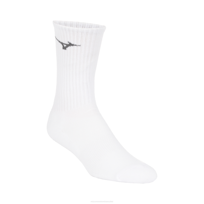 Mizuno paquete de 3 calcetines Vital Crew unisexo accesorios blanco (0000) 668F386