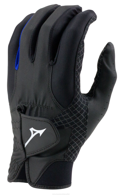 Mizuno par de guantes impermeables mujer accesorios negro-royal(9052) 668F459