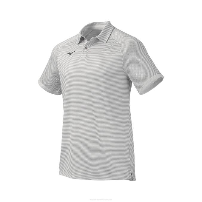 Mizuno polo explorador hombres vestir blanco (0000) 668F2742