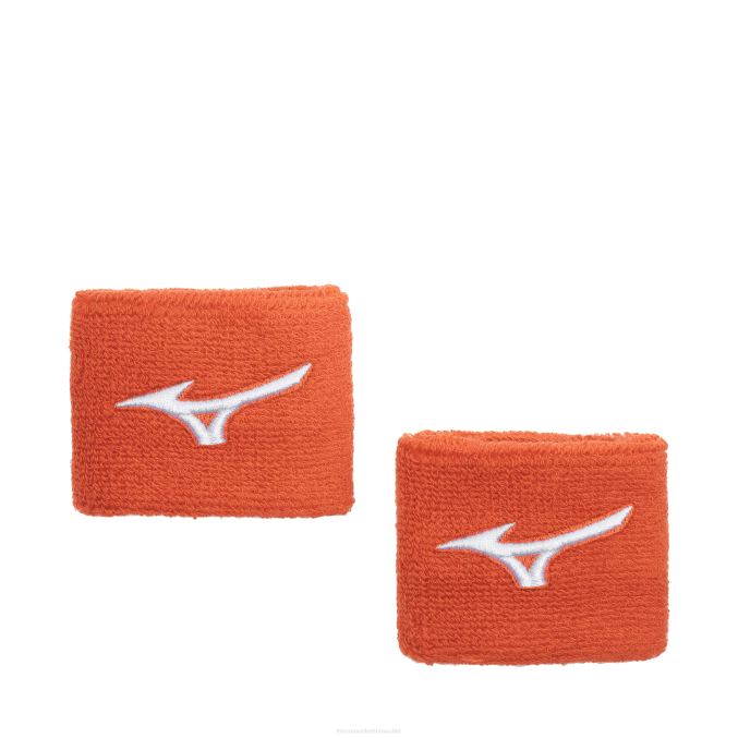 Mizuno pulseras de 2 pulgadas g2 unisexo accesorios naranja (2020) 668F767