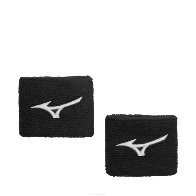 Mizuno pulseras de 2 pulgadas g2 unisexo accesorios negro (9090) 668F763