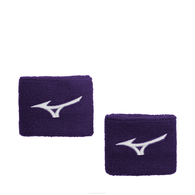Mizuno pulseras de 2 pulgadas g2 unisexo accesorios púrpura (6060) 668F771