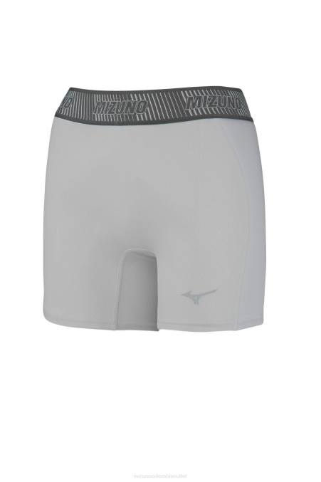 Mizuno shorts deslizantes acolchados aero vent chica vestir gris(9191) 668F2013