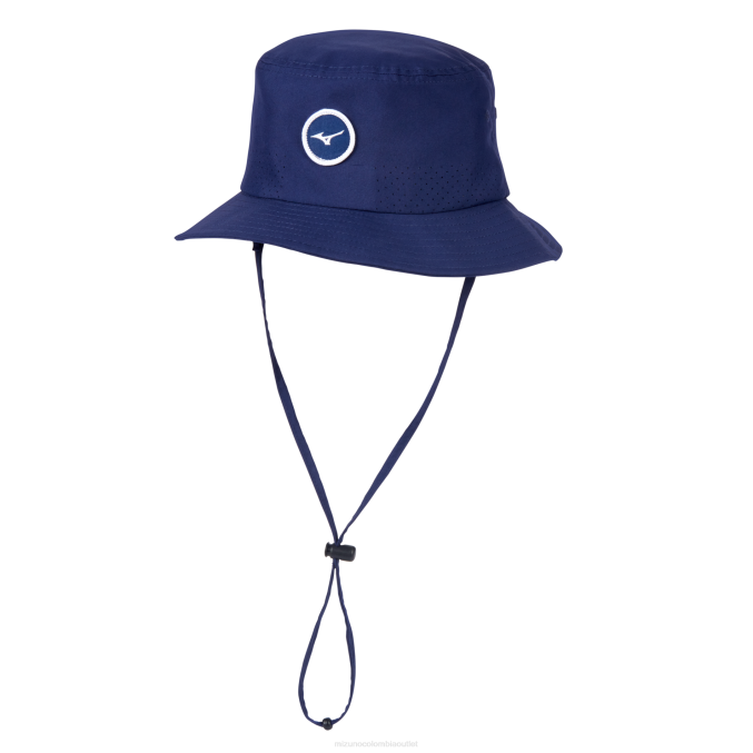 Mizuno sombrero de copa unisexo accesorios azul marino (5151) 668F489