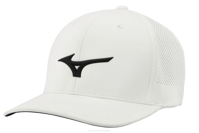 Mizuno sombrero de golf ajustable con ventilación unisexo accesorios blanco-negro(0090) 668F422