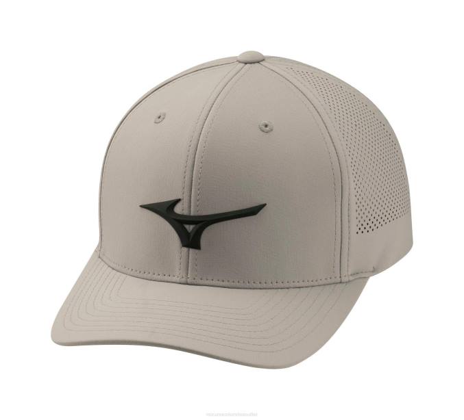 Mizuno sombrero de golf ajustable con ventilación unisexo accesorios gris(9191) 668F424