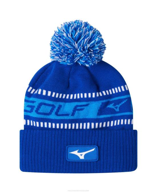 Mizuno sombrero de invierno con pompones de punto unisexo accesorios personal(5959) 668F449