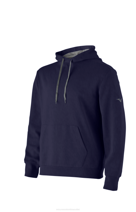 Mizuno sudadera con capucha de retador juventud vestir azul marino (5151) 668F1461