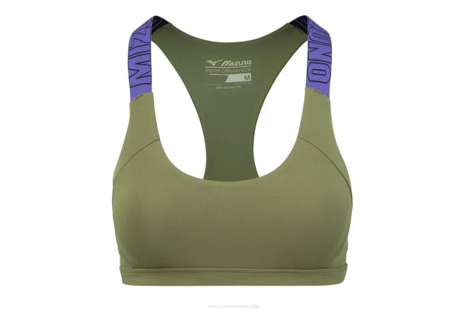 Mizuno sujetador de podio de ronda rousey mujer vestir hoja de parra (8d8d) 668F2725