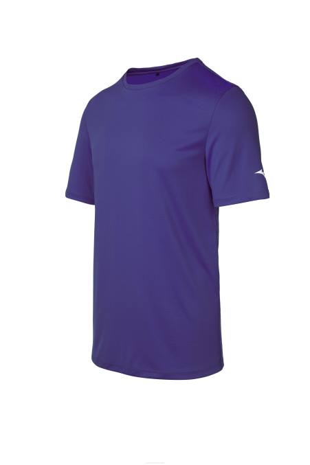 Mizuno tee juventud vestir púrpura (6060) 668F1512