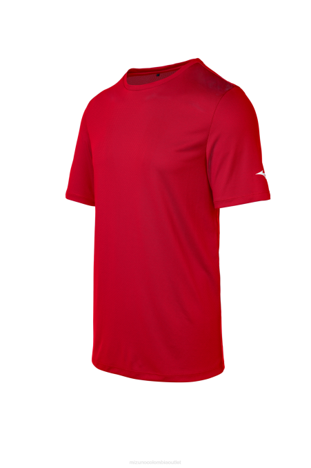 Mizuno tee unisexo vestir rojo (1010) 668F1577