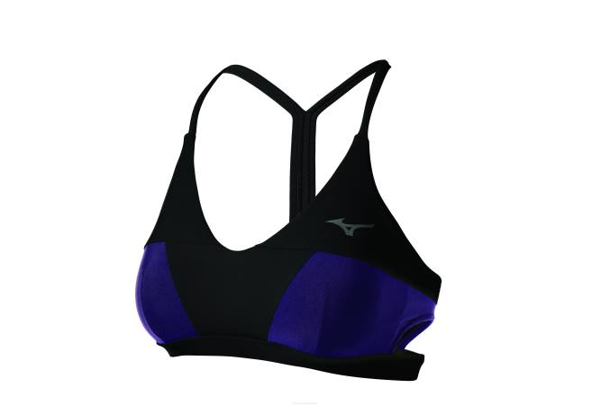 Mizuno top April Ross Vantage con tirantes finos unisexo vestir negro-parachutepurp(906f) 668F2434