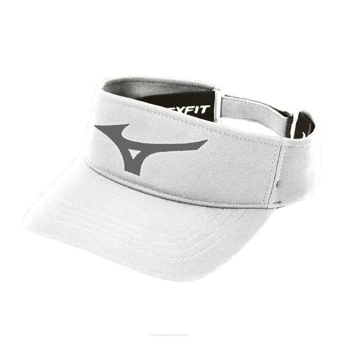 Mizuno visera de diamantes unisexo accesorios carbón blanco (0092) 668F815
