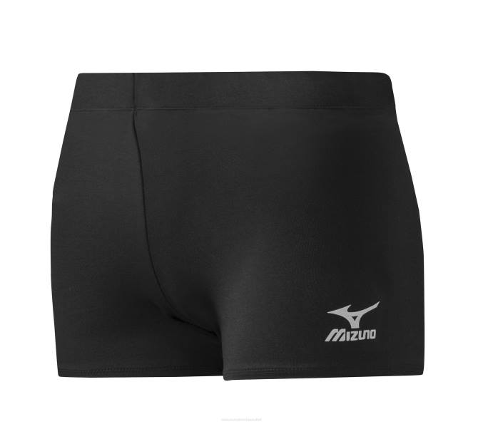 Mizuno vórtice híbrido corto unisexo vestir negro (9090) 668F2248
