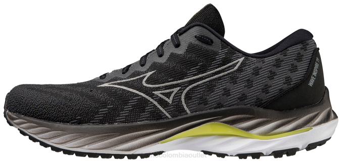 Mizuno zapatillas de correr wave inspire 19 ssw hombres zapatos negro-nimbuscloud (900a) 668F46