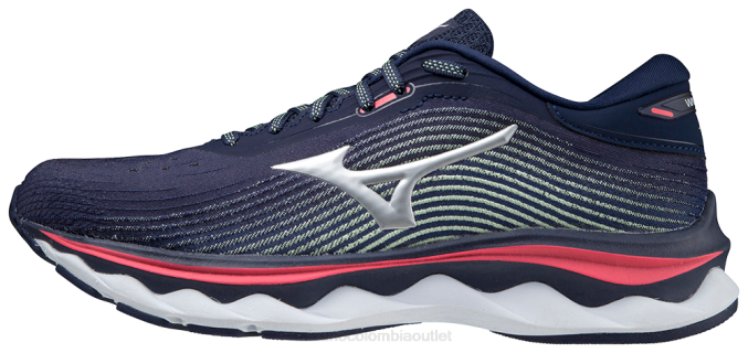 Mizuno zapatillas de correr wave sky 5 mujer zapatos chaquetón (pcpc) 668F156