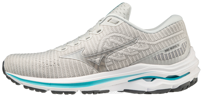 Mizuno zapatillas de running wave inspire 18 waveknit mujer zapatos hongo ostra (ymym) 668F148