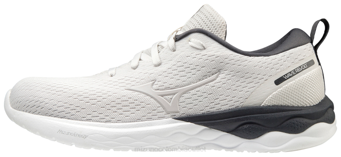 Mizuno zapato de entrenamiento wave revolt mujer zapatos gris escarcha-negro (fg90) 668F2706