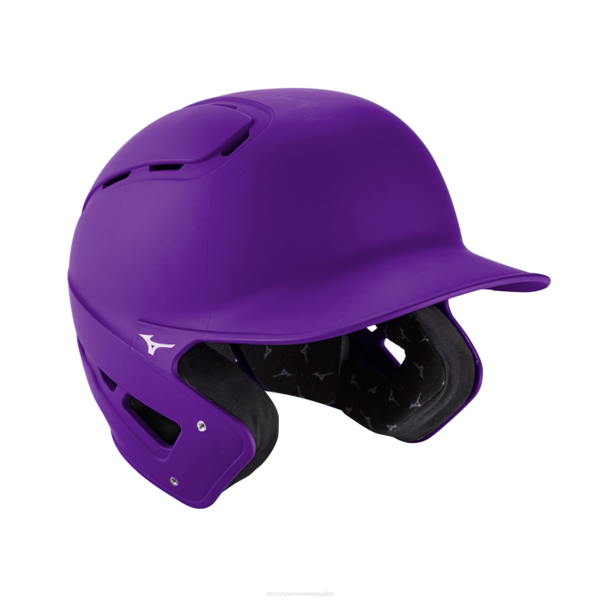 Mizuno casco de bateo de béisbol b6-color sólido unisexo accesorios púrpura (6060) 668F759