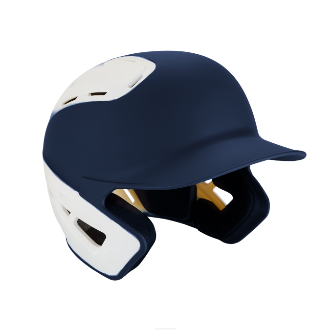Mizuno casco de bateo de beisbol b6 unisexo accesorios azul marino-blanco (5100) 668F808