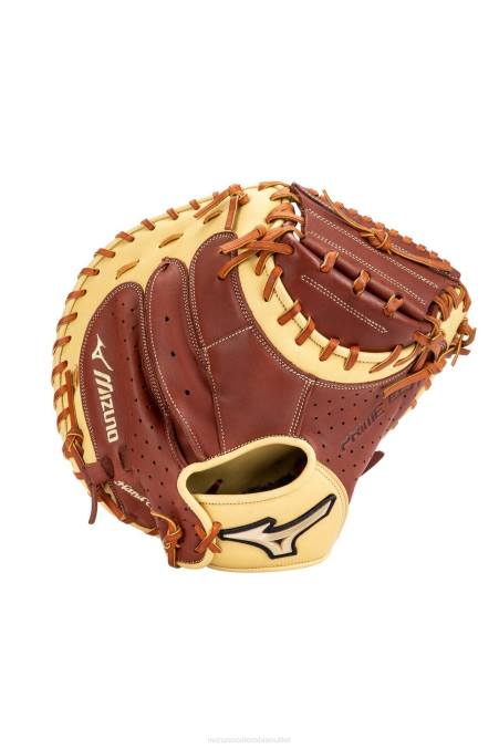 Mizuno Guante de béisbol Prime Elite de 33,5" unisexo accesorios caoba-tostado (r198) 668F713