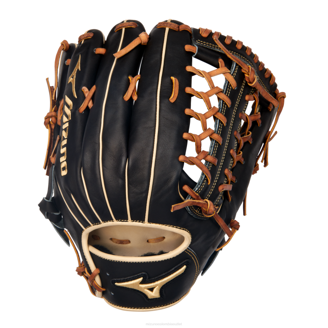 Mizuno Guante de béisbol Pro Select Outfield con bolsillo de 12,75" de profundidad unisexo accesorios negro-almendra(f902) 668F575