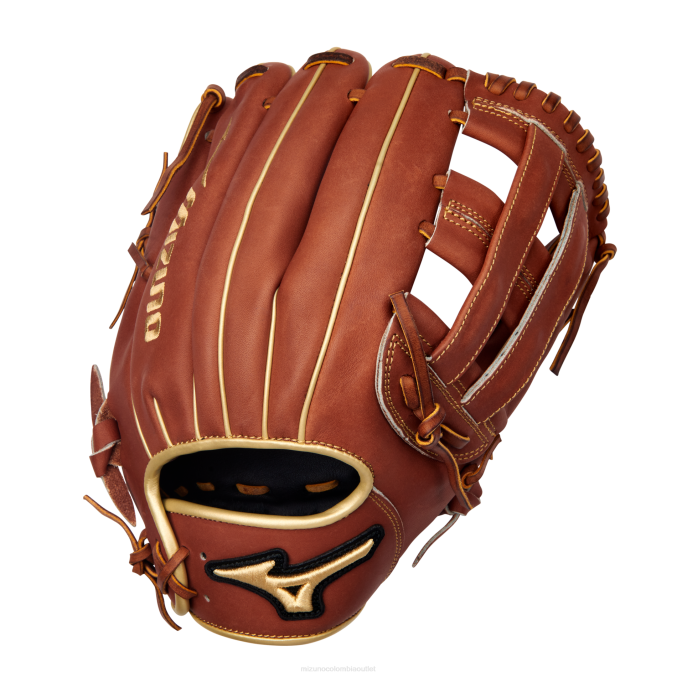 Mizuno Guante de béisbol pro select infield con bolsillo de 11.75" de profundidad unisexo accesorios marrón (rg80) 668F573
