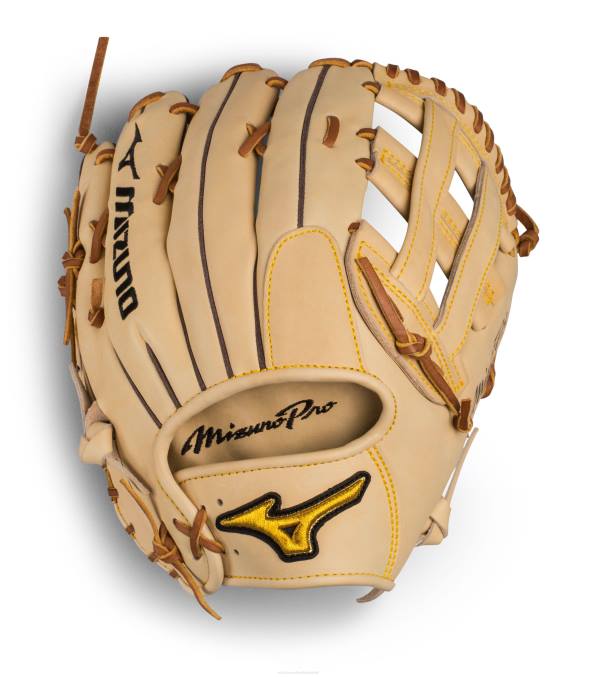 Mizuno Guante de béisbol profesional para campo abierto con bolsillo de 12.75" de profundidad unisexo accesorios bronceado (rg81) 668F846