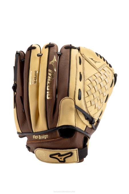 Mizuno Guante de béisbol prospect paraflex serie 11.75" unisexo accesorios marrón (rg80) 668F712