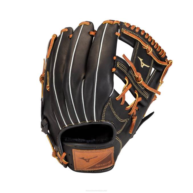 Mizuno Seleccione 9 guante de béisbol dentro del campo 11.25" unisexo accesorios negro-marrón (r980) 668F748