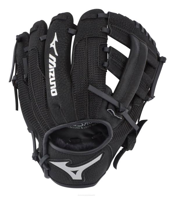 Mizuno guante de béisbol powerclose serie prospect 9" unisexo accesorios negro (fr90) 668F1095