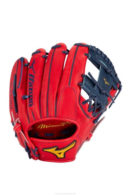 Mizuno guante de beisbol pro andrelton simmons 11.5" unisexo accesorios rojo marino (r510) 668F727