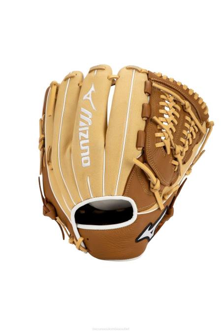 Mizuno lanzador de la serie de franquicia/guante de béisbol de campo abierto de 12" unisexo accesorios bronceado-marrón(f878) 668F687