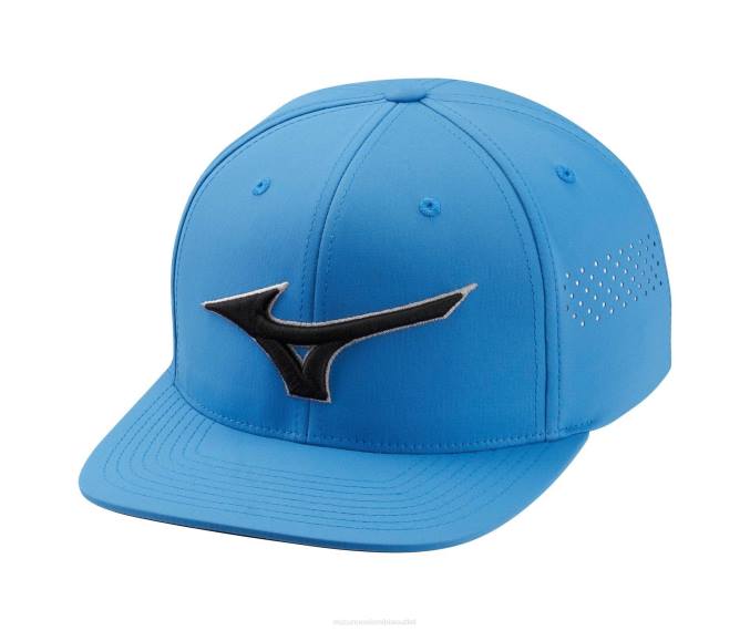 Mizuno gorra de golf snapback plana tour unisexo accesorios azul california (caca) 668F428