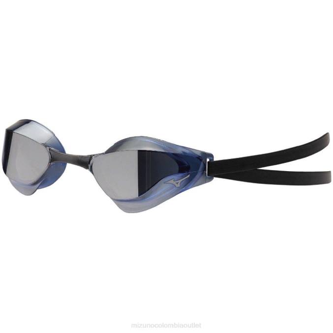 Mizuno gafas de natación con espejo gx-sonic racing unisexo accesorios azul-plata(5073) 668F2682