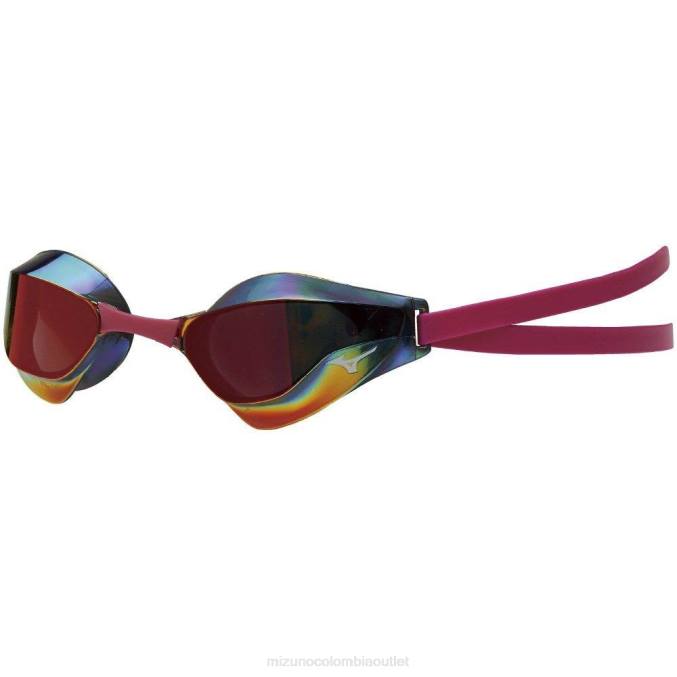 Mizuno gafas de natación con espejo gx-sonic racing unisexo accesorios rosa electrica (1919) 668F2681