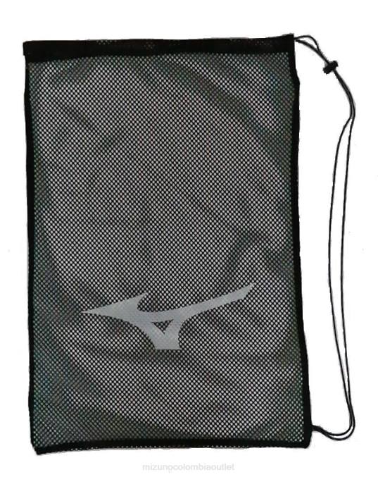 Mizuno bolsa de malla del equipo de natación unisexo accesorios negro (9090) 668F672