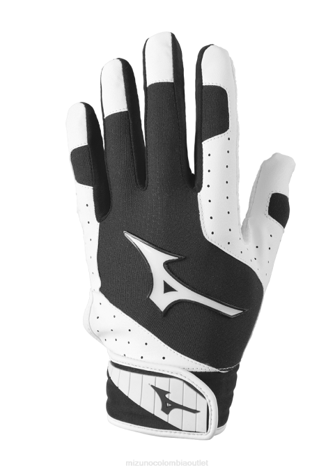 Mizuno Guante de bateo acolchado de softbol Finch mujer accesorios carbón blanco (0092) 668F1687
