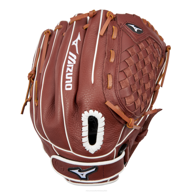 Mizuno Guante de softbol prospect select fastpitch 12" unisexo accesorios polvo de ladrillo (fr11) 668F1665